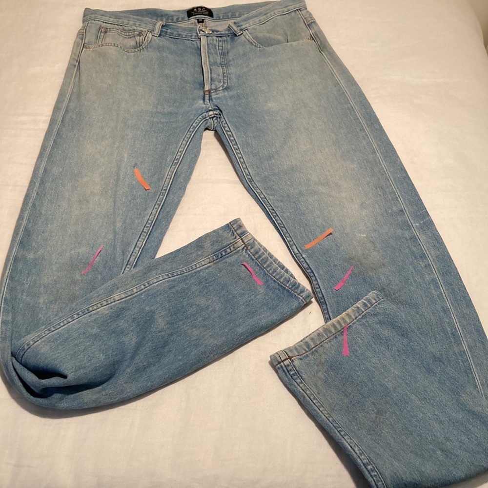 A.P.C. Petit standard jeans droit étroit button closure 28 - Picture 14 of 15